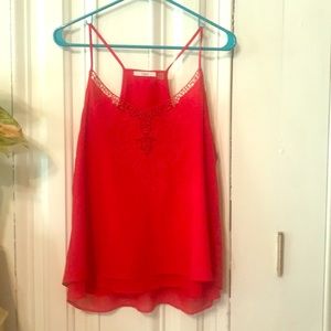 loose fitting formal wear tank top